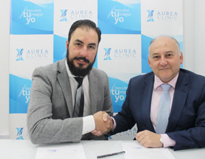Acuerdo de colaboración entre Sevilla de Moda y Aurea Clinic #sevillahoy