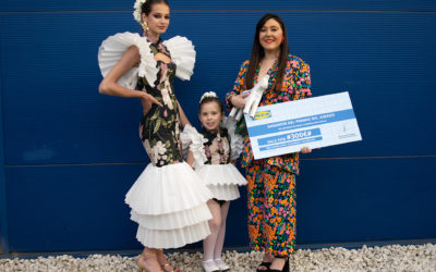 Mª Asunción Sayago se alza ganadora del VIII Certamen de Moda Flamenca de Ikea.
