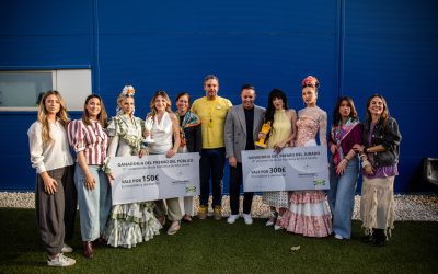 Ana Pérez y Cristina Guerrero ganan el 12º Certamen IKEA con diseños de flamenca únicos elaborados con fundas nórdicas y cortinas